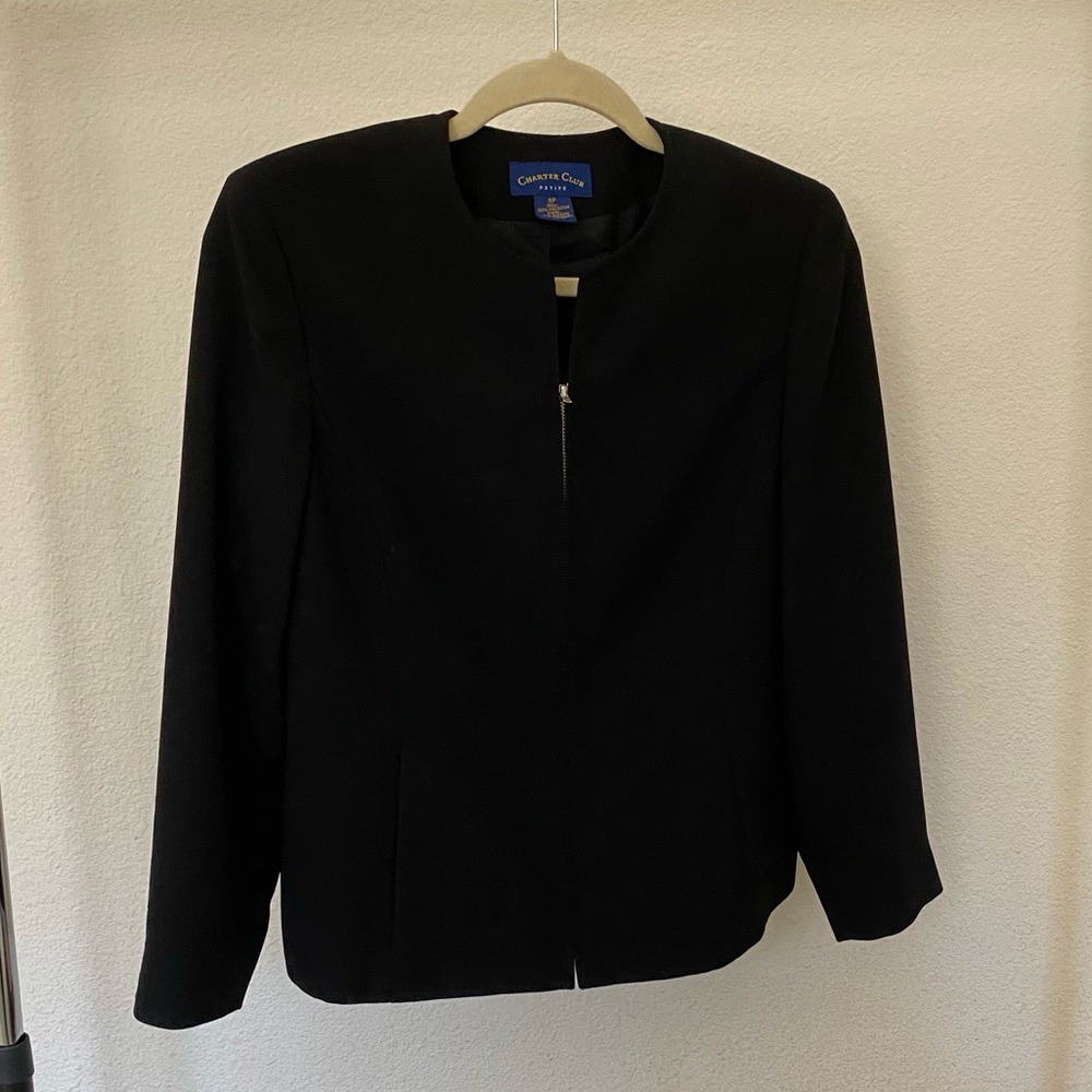 Black blazer